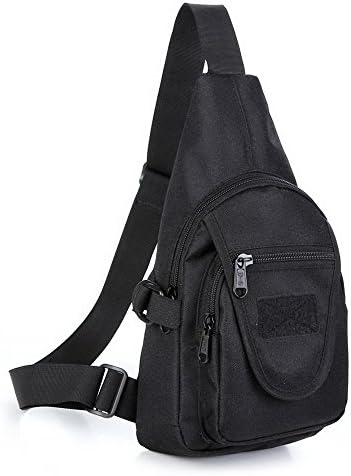 TESOON Nylon Military Men Women Sports Casual Running Outdoor Cross Body Bags Chest Bag Shoulder Pouch Bags Sling Bag