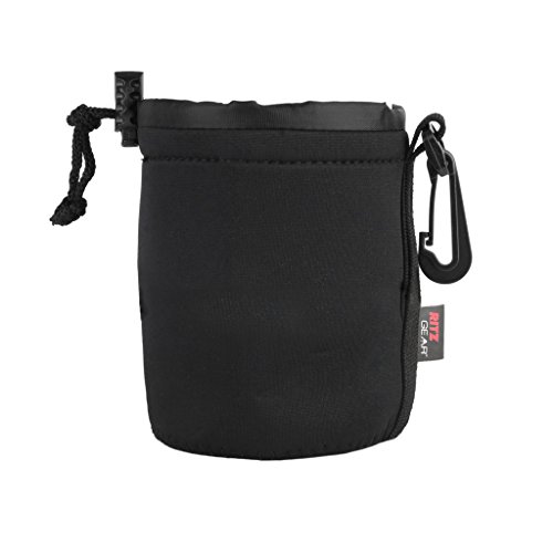 Ritz Gearâ„¢ Small Neoprene Protective Pouch for DSLR Camera Lenses