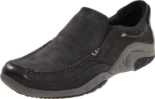 Hush Puppies Men's Consensus Slip-On,Black,12 Xw US