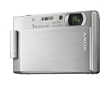 Sony Cyber-shot DSC-T100 - Digital camera - compact - 8.1 Mpix - optical zoom: 5 x - supported memory: MS Duo, MS PRO Duo - silver