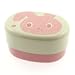 Kotobuki 2-Tiered Bento Box, Pink Rabbit