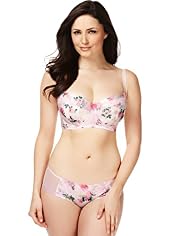 Limited Collection Cut & Sew Floral Longline DD-GG Bra