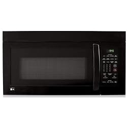LG LMV1680BB Over-the-Range 1-3/5-Cubic-Foot Microwave Oven, Black