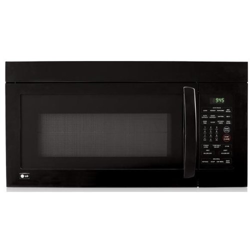 LG LMV1680BB Over-the-Range 1-3/5-Cubic-Foot Microwave Oven, Black