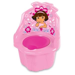 Nickelodian Dora The Explorer 3 in 1 Potty Trainer, Pink