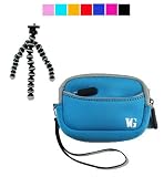 Canon PowerShot A495 A490 A3100IS A480 Mini Glove Camera Case + Tripod for Canon Slim Cameras