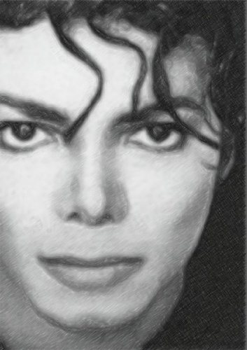 MICHAEL JACKSON - Signed Original Art Print (A4) #js001