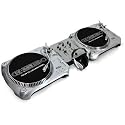 DJ Homemix 2x TT500 Plattenspieler + 2-Kanal Battlemixer + Headphones