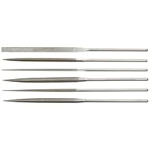 Strauss 6 Piece Needle File Set, Diamond Grit, Fine, 160mm Length