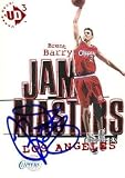 Brent Barry Autographed/Hand Signed Basketball Card (Los Angeles Clippers) 1997 Upper Deck Jam Maste