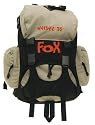 MFH Rucksack, "FOX Haidel 30", schwarz-sand, Nylon