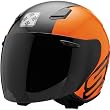 SparX Retro Adult FC-07 Cruiser Motorcycle Helmet - Orange
