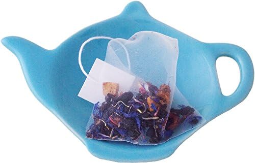 Ceramic Teabag Holder-Turquoise