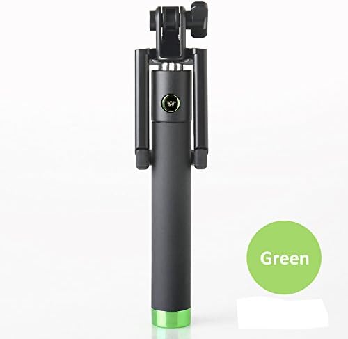 Zeegox® Selfie Stick Extendable Monopod with Built-in Bluetooth Remote Shutter Release [New Generation] for iPhone 6/6 Plus/5/5S/5C/4/4S, Samsung S6/S6 Edge/S5/S4/S3/Note 4/Note 3, Sony Xperia Z4/Z3/Z2, Google Nexus 5/6/7, HTC One M8/M9 and More Phone (Green)