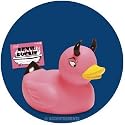 Pink Devil Duckie