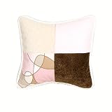 Glenna Jean Scribbles Pink Pillow - Patch