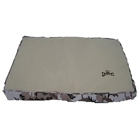 Pet Bed Dog / Cat Camouflage Beige Brown Large Cushion
