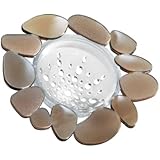 InterDesign Pebblz Sink Strainer, Amber