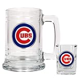 Chicago Cubs Boilermaker Set - Primary Logo MLB Baseball