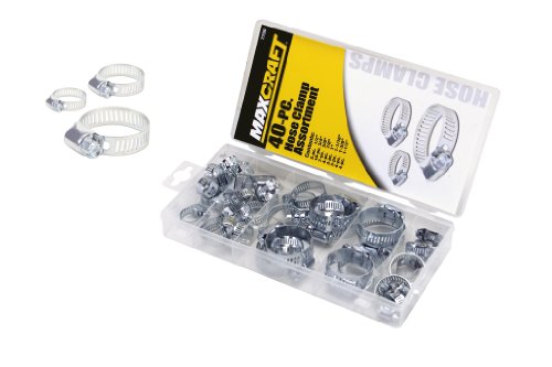 MAXCRAFT 7700 Hose Clamp Assortment, 40-Piece