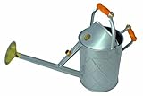 Bosmere V305T Haws Heritage Galvanized Watering Can with Wood Handles, 2.4-Gallon, Titanium Bosmere V305T Haws Heritage Galvanized Watering Can with Wood Handles, 2.4-Gallon, Titanium