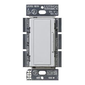 Lutron MSC-AD-PD Maestro 600-Watt Accessory Dimmer Palladium by 