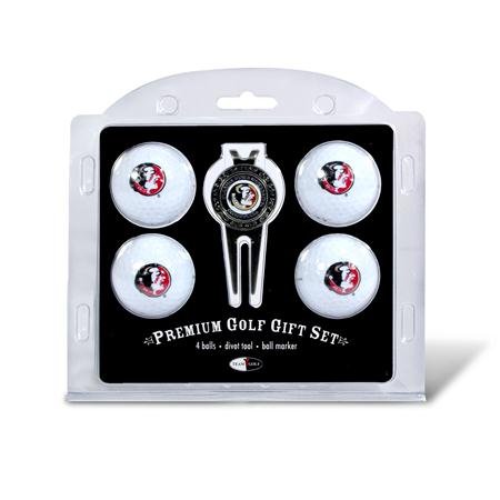 Florida State Seminoles Fsu Ncaa 4 Team Logo Golf Ball Divot Tool Set