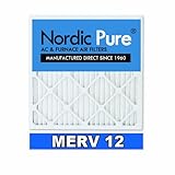 Nordic Pure 18x20x1 AC Furnace Air Filters MERV 12, Box of 6