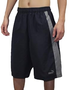 Puma Mens High Performance Athletic Sports Shorts with Brief Lining XXL Dark Blue