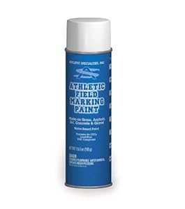 Athletic Specialties White Aerosol Filed Marking Paint (Pack of 12)