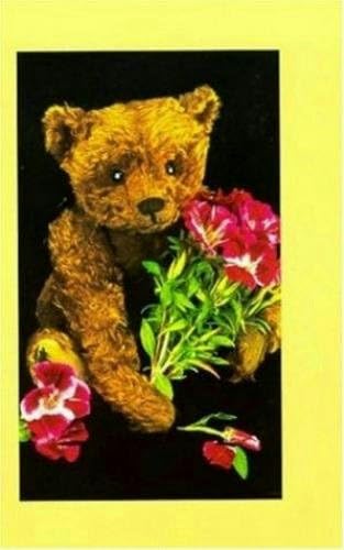Bundle-2 Items: 1 Teddy Bear and 1 Doll Collectors Journals 5-3/4 by 8 Inch Hardcover Edition with Satin Book Mark Ribbon
