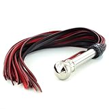 UberKinky Rounded Handle Leather Flogger
