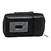 Buxton Women's RFID Identity Safe Wristlet Clutch Wallet (Black)