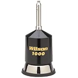 Wilson 1000 Series 3000 Watt Trunk Lip Mount Mobile CB Antenna with 62 1/2 inch Removable Whip