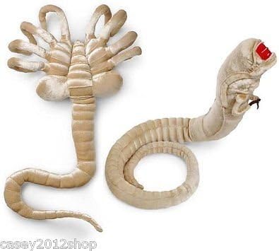ALIEN Chestburster &amp; Facehugger Plush Toy In Space No One Can Hear You Cuddle