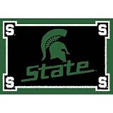 Logo Rugs Michigan State University Michigan State Area Rug 3 x 5 Area Rug