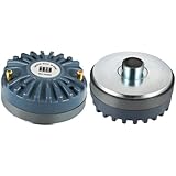Pair (2pcs) 1200 Watts Titanium Compression Driver 2.0" Screw-On Horn Driver Tweeter