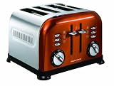 Morphy Richards Accents 44744 4 Slice Toaster, Copper