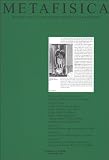 Produkt-Bild: Metafisica. Quaderni della Fondazione Giorgio e Isa De Chirico. N&deg; 1-2