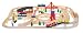 Melissa & Doug Wooden Railway Set