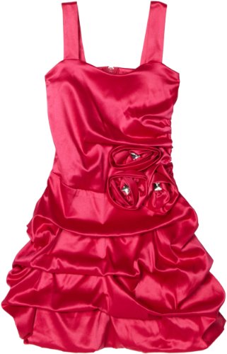 Ruby Rox Kids Girls 7-16 Rosette Pick-Up Dress