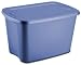 Sterilite 18351006 30-Gallon Tote Box, Lapis, 6-Pack