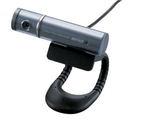 バッファローコクヨサプライ BUFFALO Webカメラ Cmos200万画素 UVC対応 単体 ガンメタリック BSW20K04GM