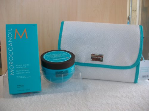  Moroccanoil Set Hair Treatment, Mask & Bag.4.23/8.5 Oz 