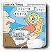 Londons Times Funny Medicine Cartoons - Multiple Personalities - Mouse Pads
