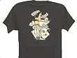 Lucky 13 Pamela Mans Ruin Pin Up Girl T Shirt , Mans Ruin Shirt Sizes Med. - 4XL