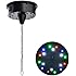 6RPM Rotating Motor w/ 18 RGBW LED Light For 6 12 16 20" Mirror Disco Ball Kit DJ Party Decoration