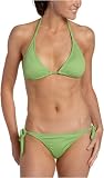 Nicole Miller Women's 2 Piece Triangle Bikini With Tie Sides