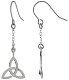 Small Surgical Steel Trinity Dangle Earrings