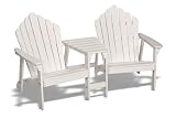 Jack Post Jennings JN-35W Adirondack Tete-A-Tete Painted White